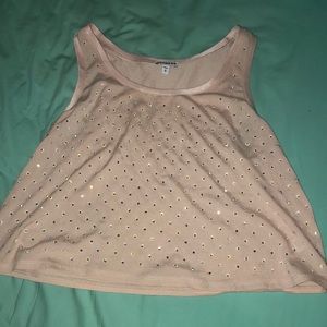 blush crop top